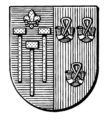 Familiewapen Kolff; Kolff van Oosterwijk; van Breda Kolff; van Santen Kolff